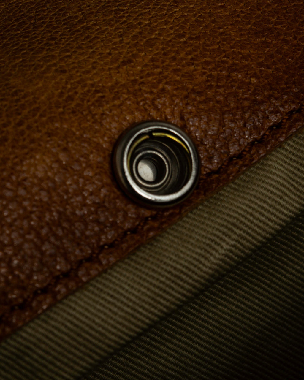 "MAISON MARGIELA" 12SS over flap design leather shoulder bag