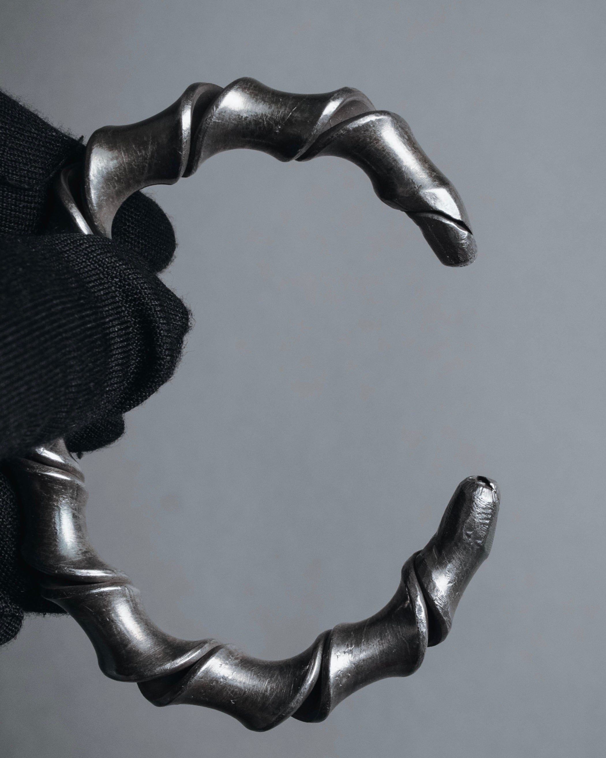 "Vintage Karen tribe silver bangle"