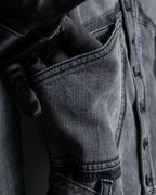 "STELLA McCARTNEY" Multi detail belted denim jacket