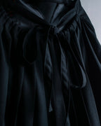 "JEAN PAUL GAULTIER" Ribbon belted design pleated flare skirt