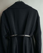 -SPECIAL- “HARUNOBU MURATA” 2024 SS Sculptural belted dress coat