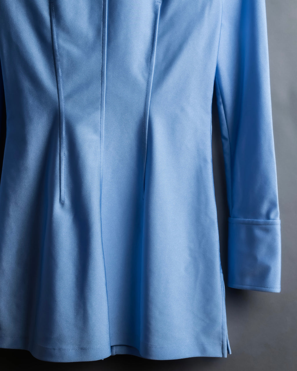 "ALEXANDER WANG" Three-dimensional cut design light blue shirt