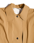 KASSL EDITION/ 20SS Patch Button Designed  Rain Coat