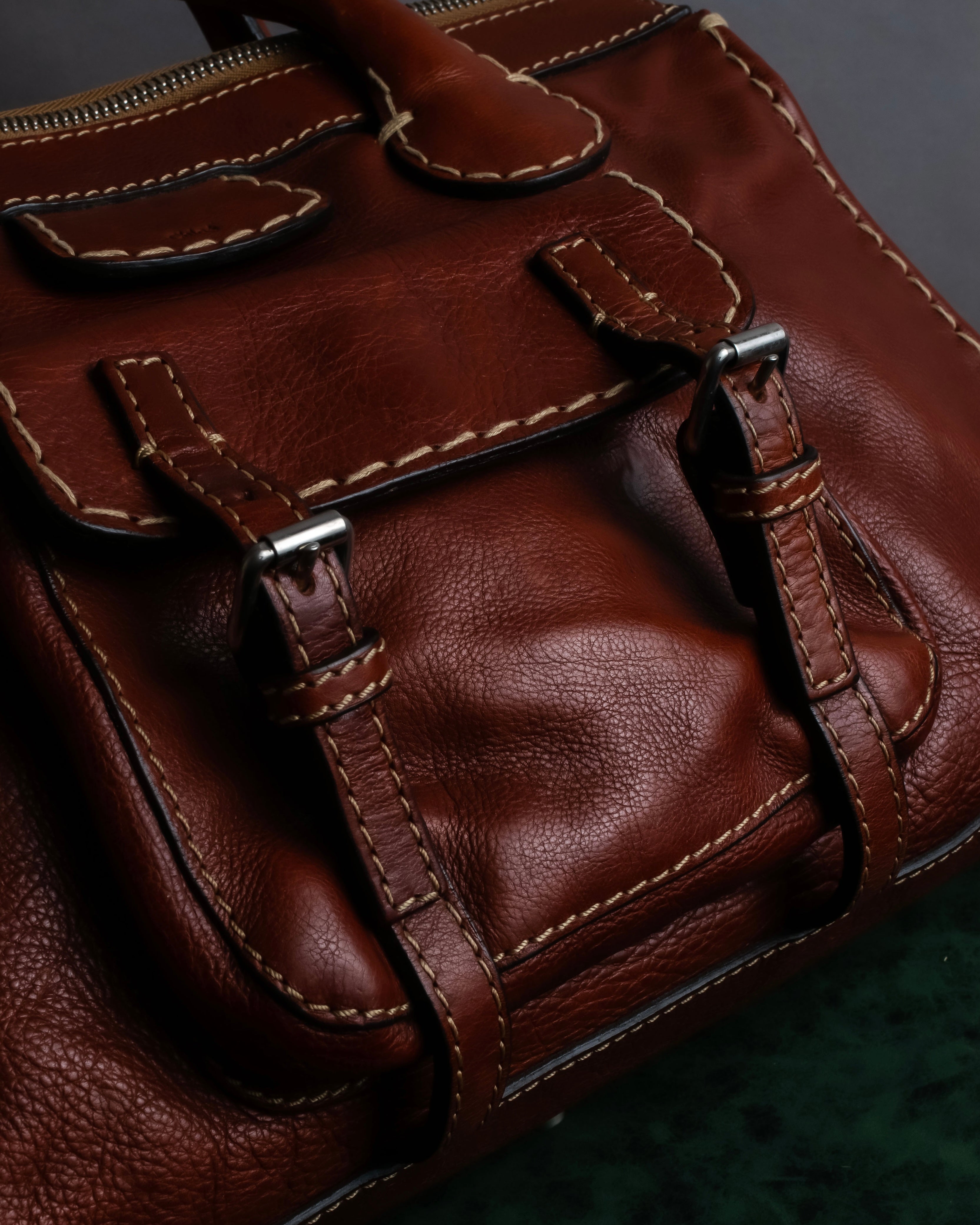 "Chloe" Edith series crossbody leather bag