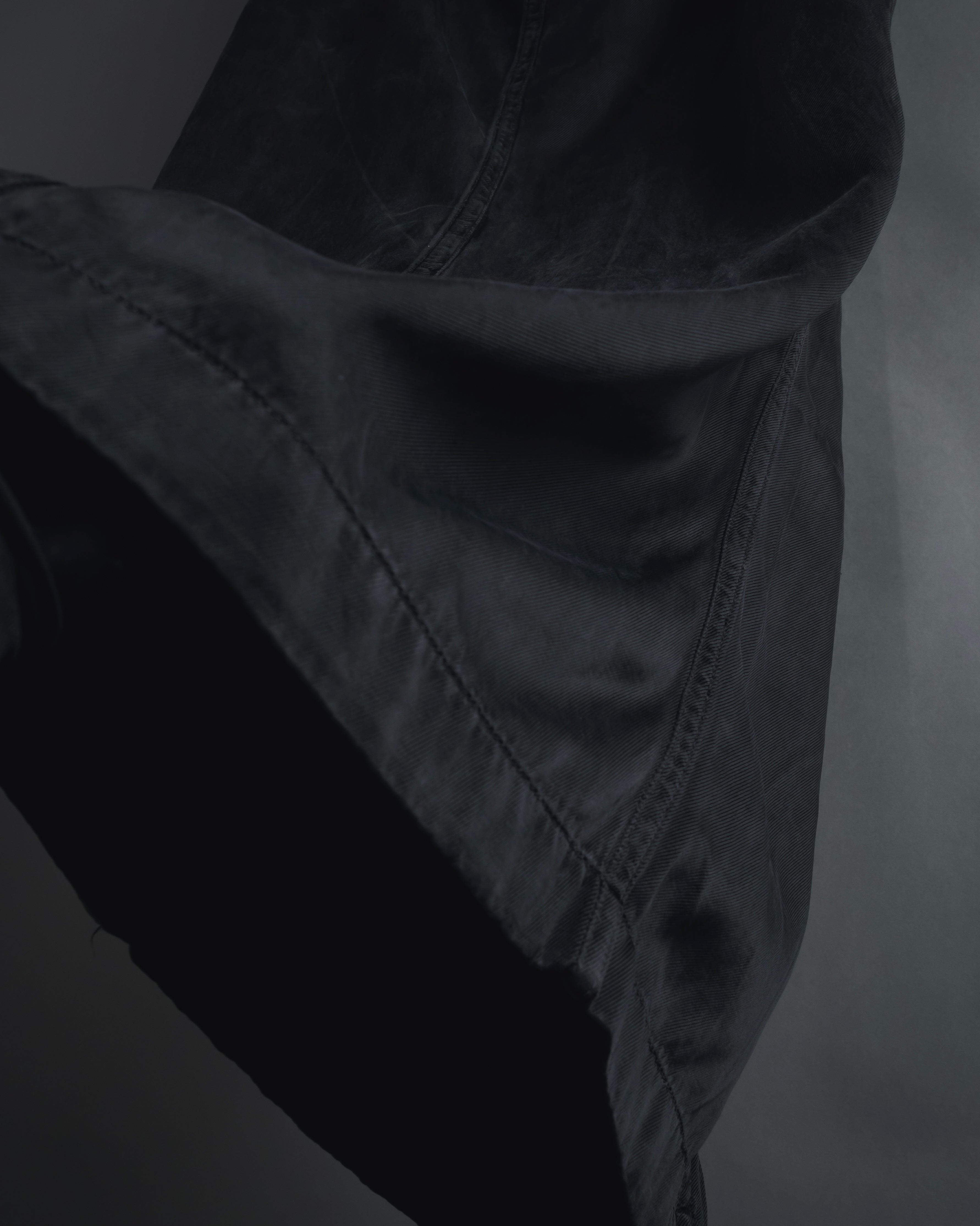 "DRIES VAN NOTEN" 10’s cupro-cotton satin long skirt