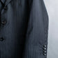 "GUCCI" Thin stripe pattern oversized jacket