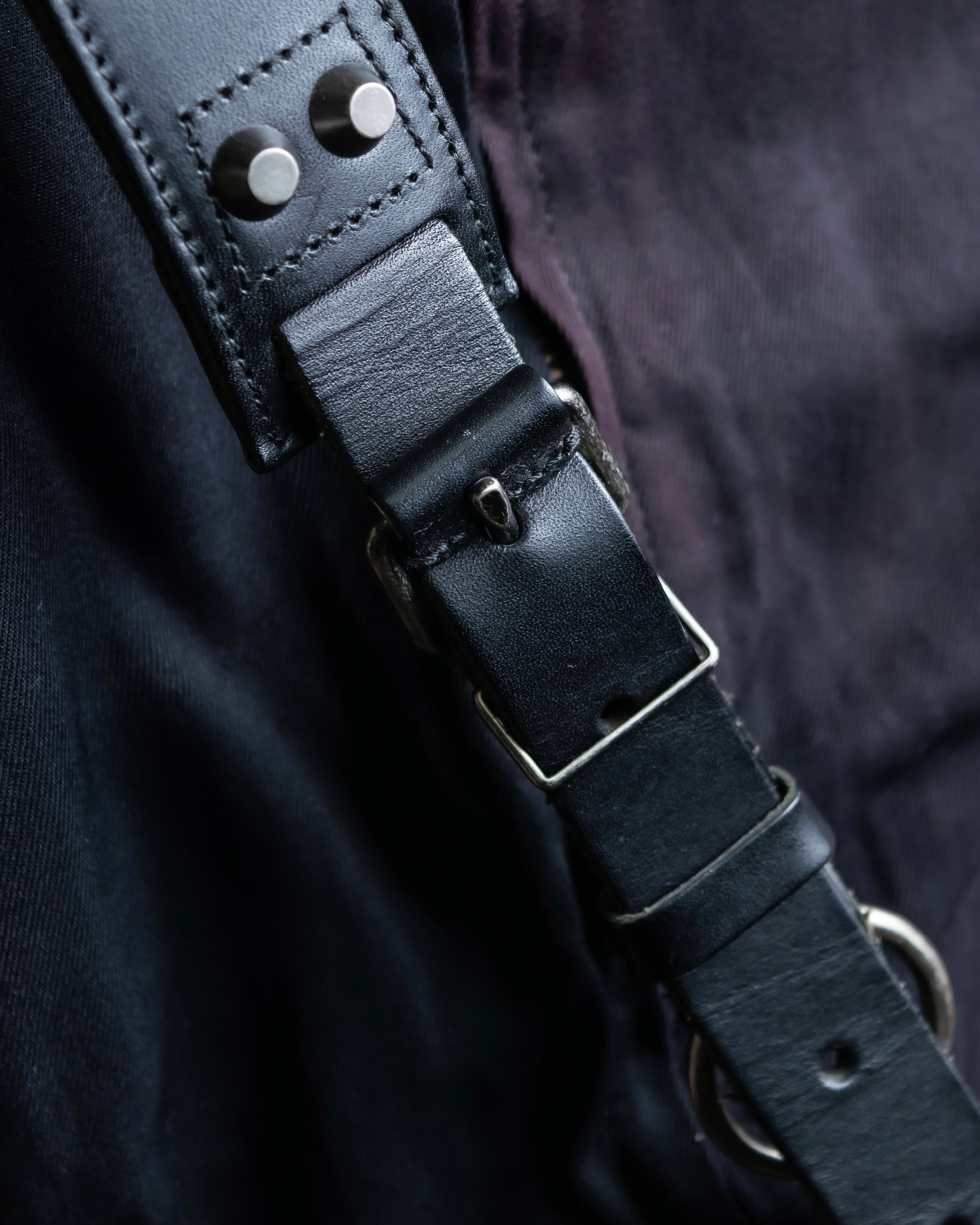 “BALENCIAGA” The Day leather shoulder bag