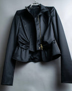 "GUCCI" Multi detail stand collar jacket