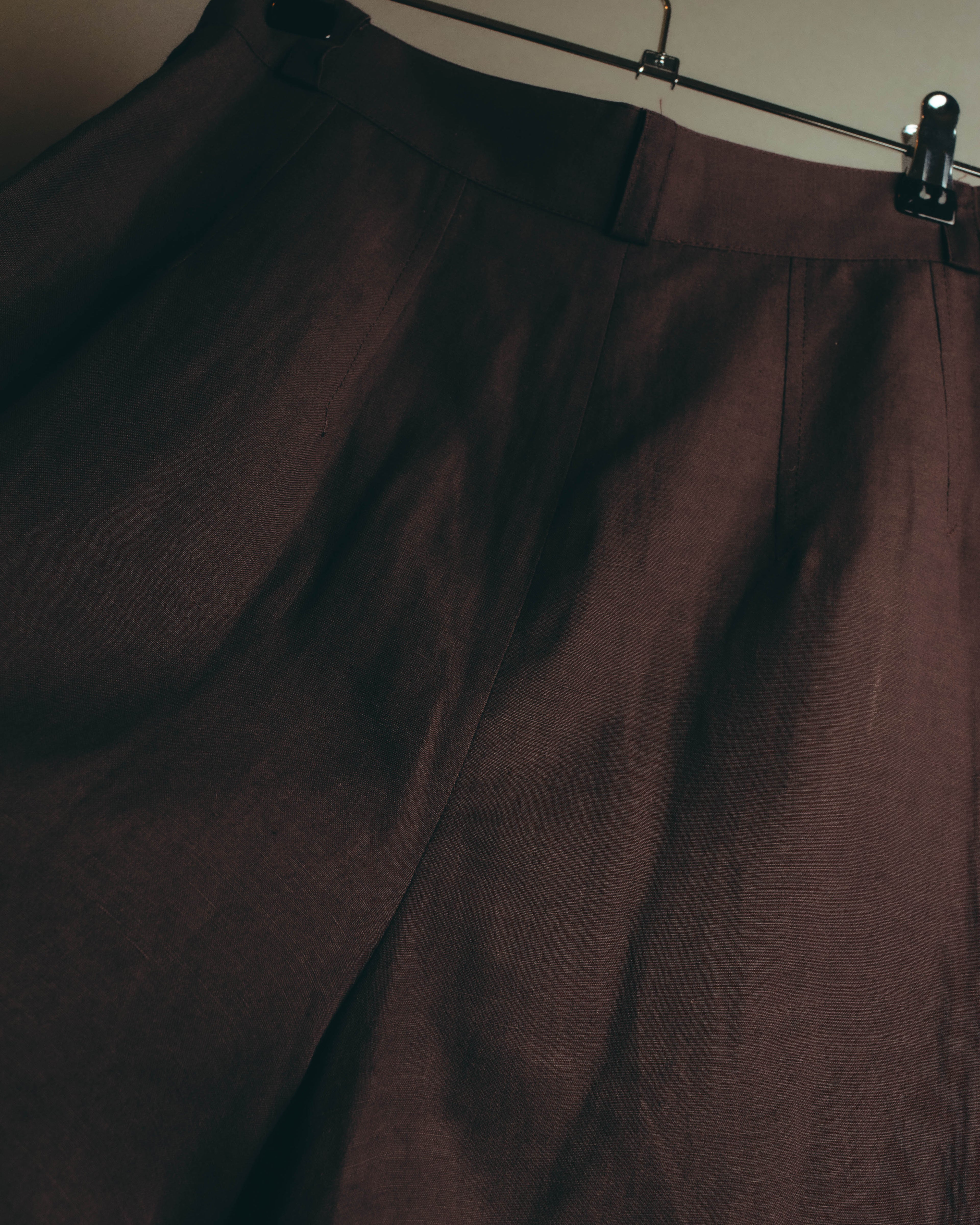 -SPECIAL- “DRIES VAN NOTEN” 90’s–00’s Rayon linen tailored long jacket and shorts set up