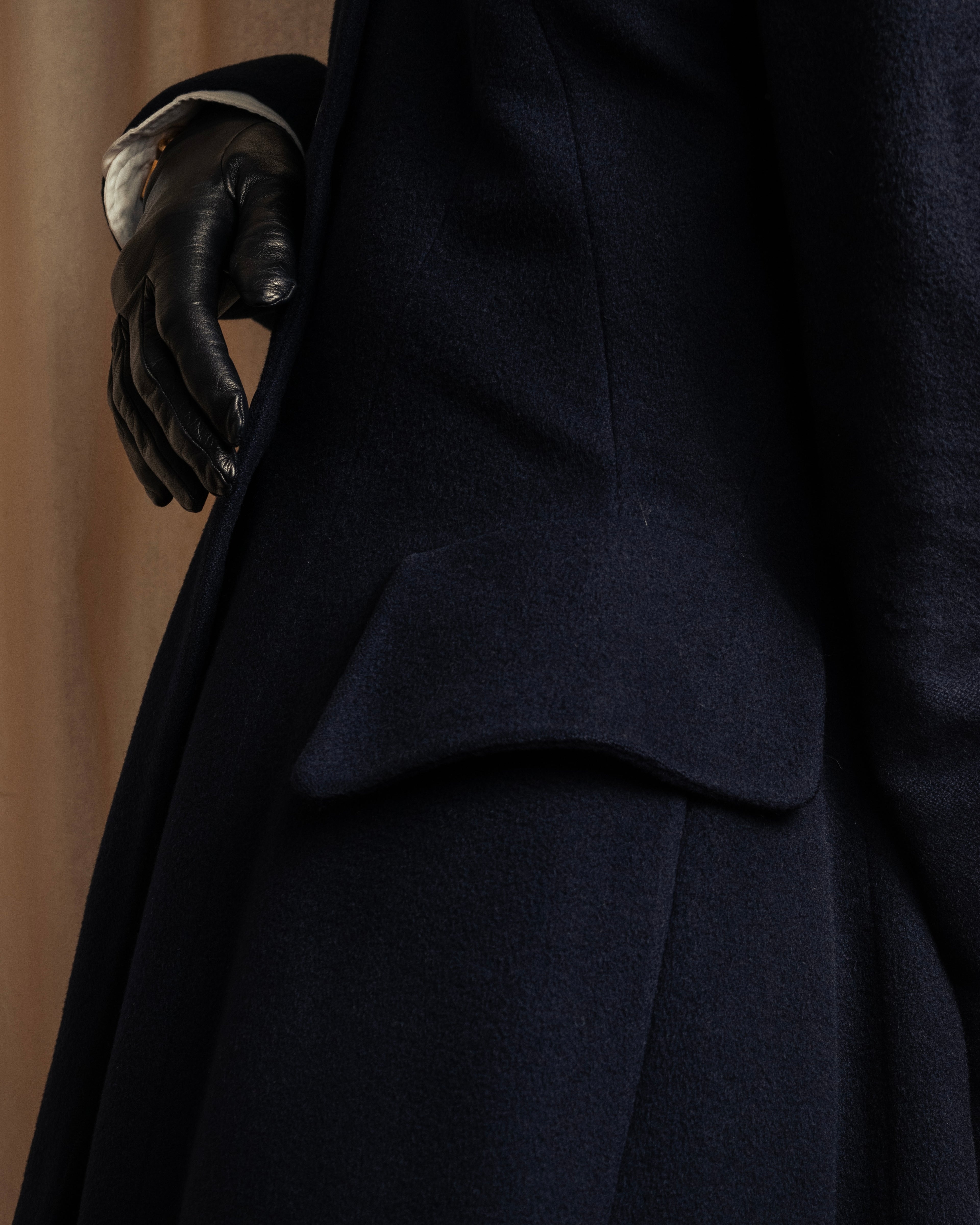 -SPECIAL- "HERMÈS Paris" 1978–1981 Atelier Prêt-à-Porter Cashmere Coat