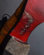 "Christian Louboutin" Brogue detail wingtip leather shoes