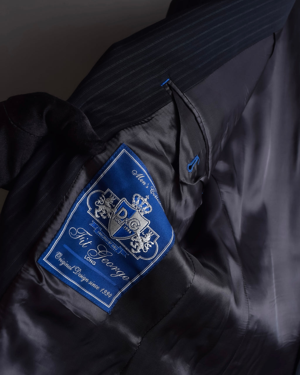 "Dolce & Gabbana" Italian tailoring stripes set up