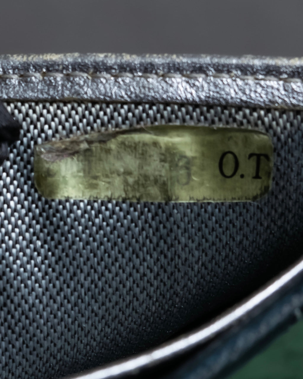 "CHANEL" Mademoiselle line design coco mark engraved bi fold wallet