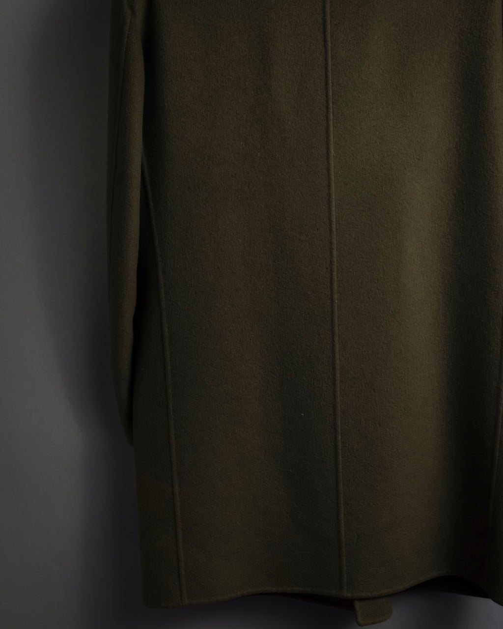 "Christian Dior" Single-breasted 100% cashmere chester coat