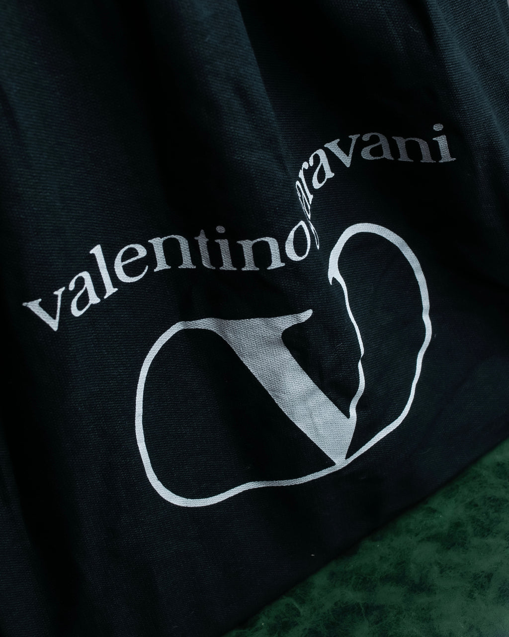 "Valentino Garavani" Gold metal parts design grain leather bag