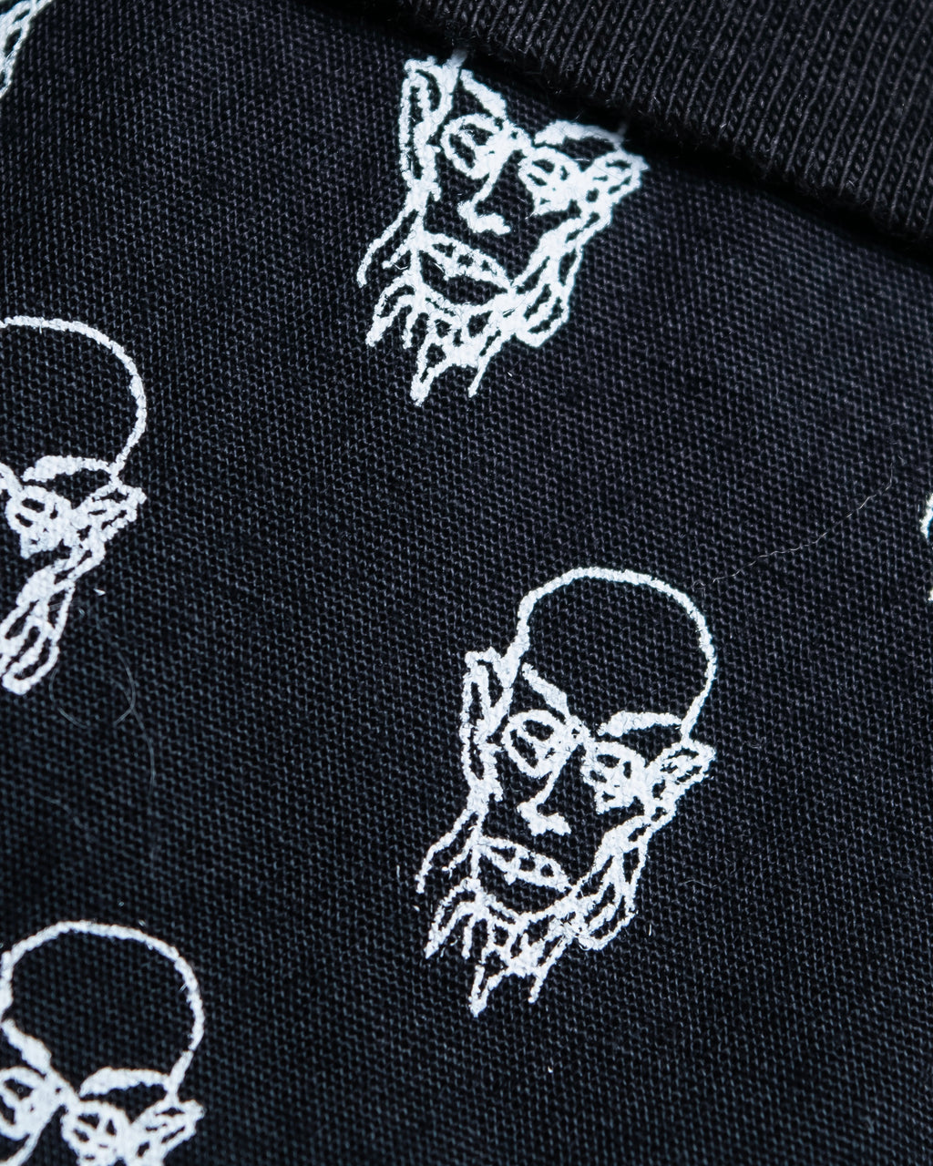 "John Galliano" Tie motif trompe l'oeil design pullover