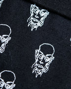 "John Galliano" Tie motif trompe l'oeil design pullover