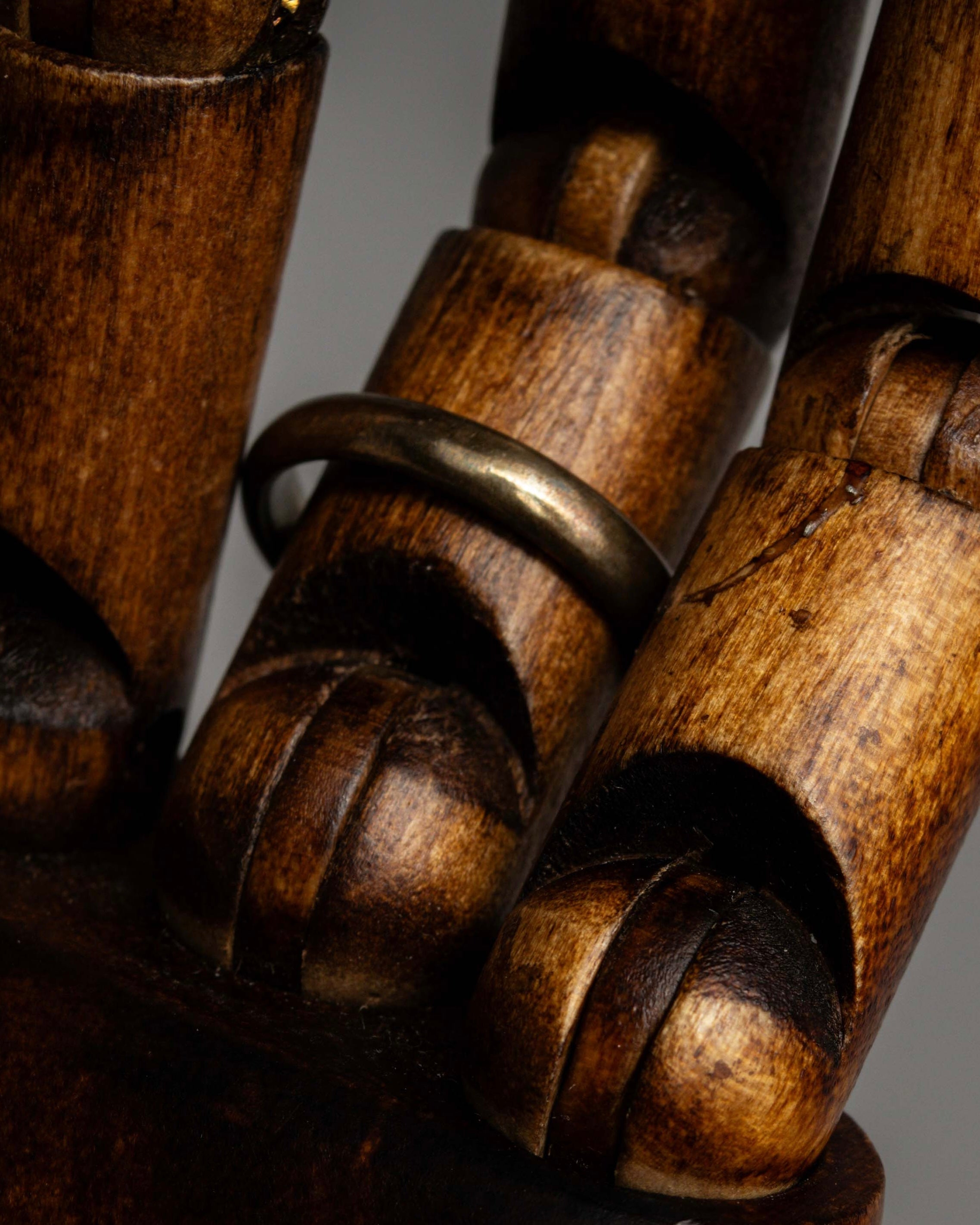 "KENZO" Transparent spherical top design silver 925 ring