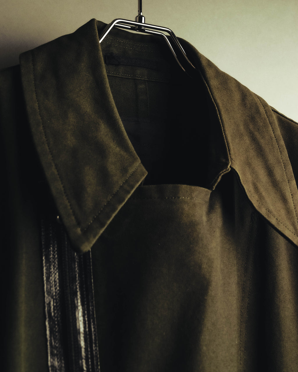 -SPECIAL- "COMME des GARÇONS HOMME" 03AW Asymmetric zip long coat