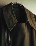 -SPECIAL- "COMME des GARÇONS HOMME" 03AW Asymmetric zip long coat