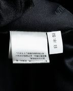 "BALMAIN" Raglan sleeve 100% cashmere stand collar coat