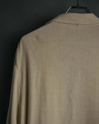 -MOOD Vintage Collections- 90’s-00’s Single button linen blend jacket