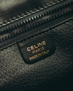 “CELINE” 90’s-00’s Ring lock leather shoulder bag