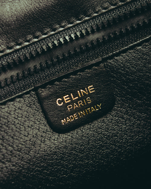 “CELINE” 90’s-00’s Ring lock leather shoulder bag
