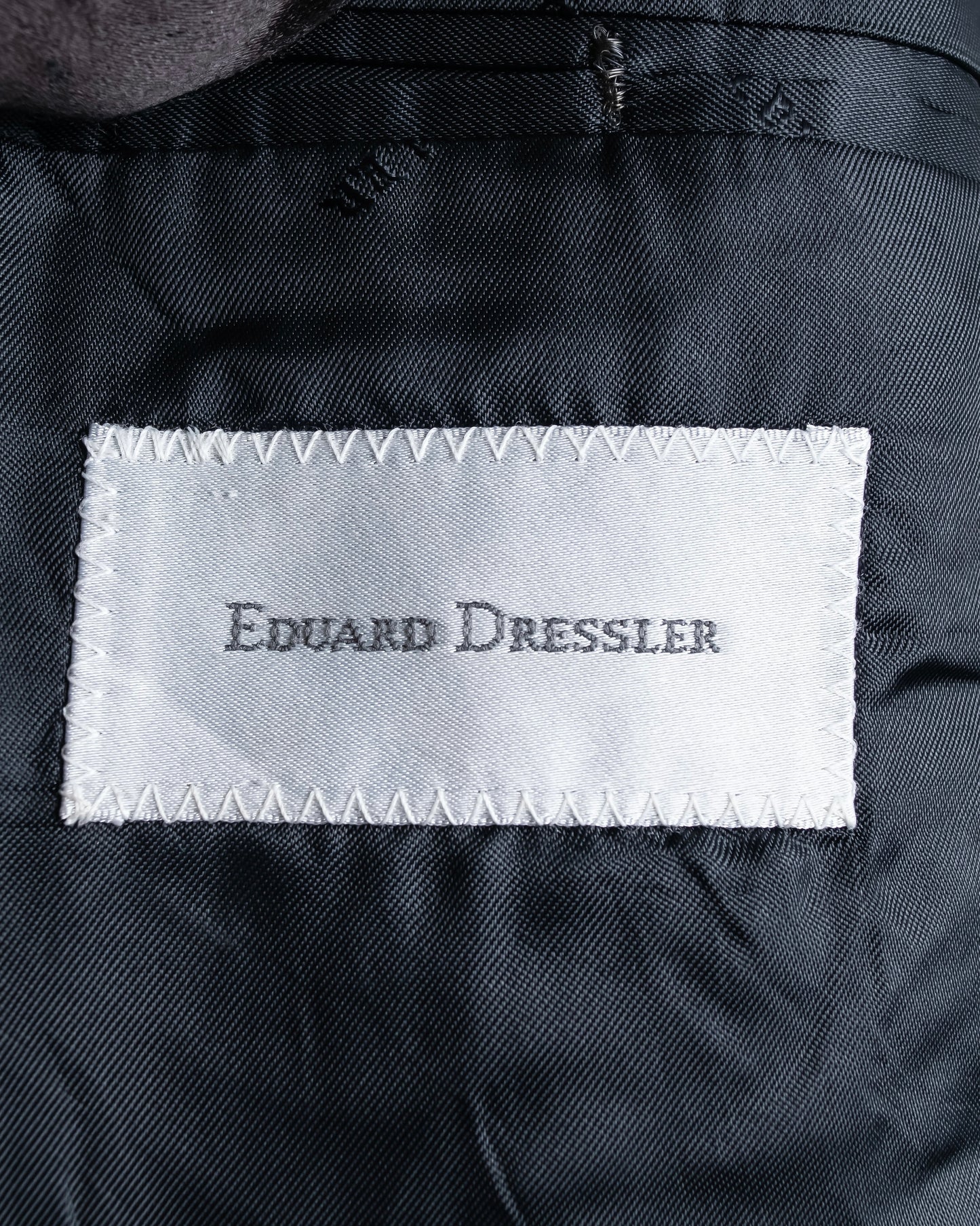 "EDUARD DRESSLER" Shawl collar glossy tuxedo jacket