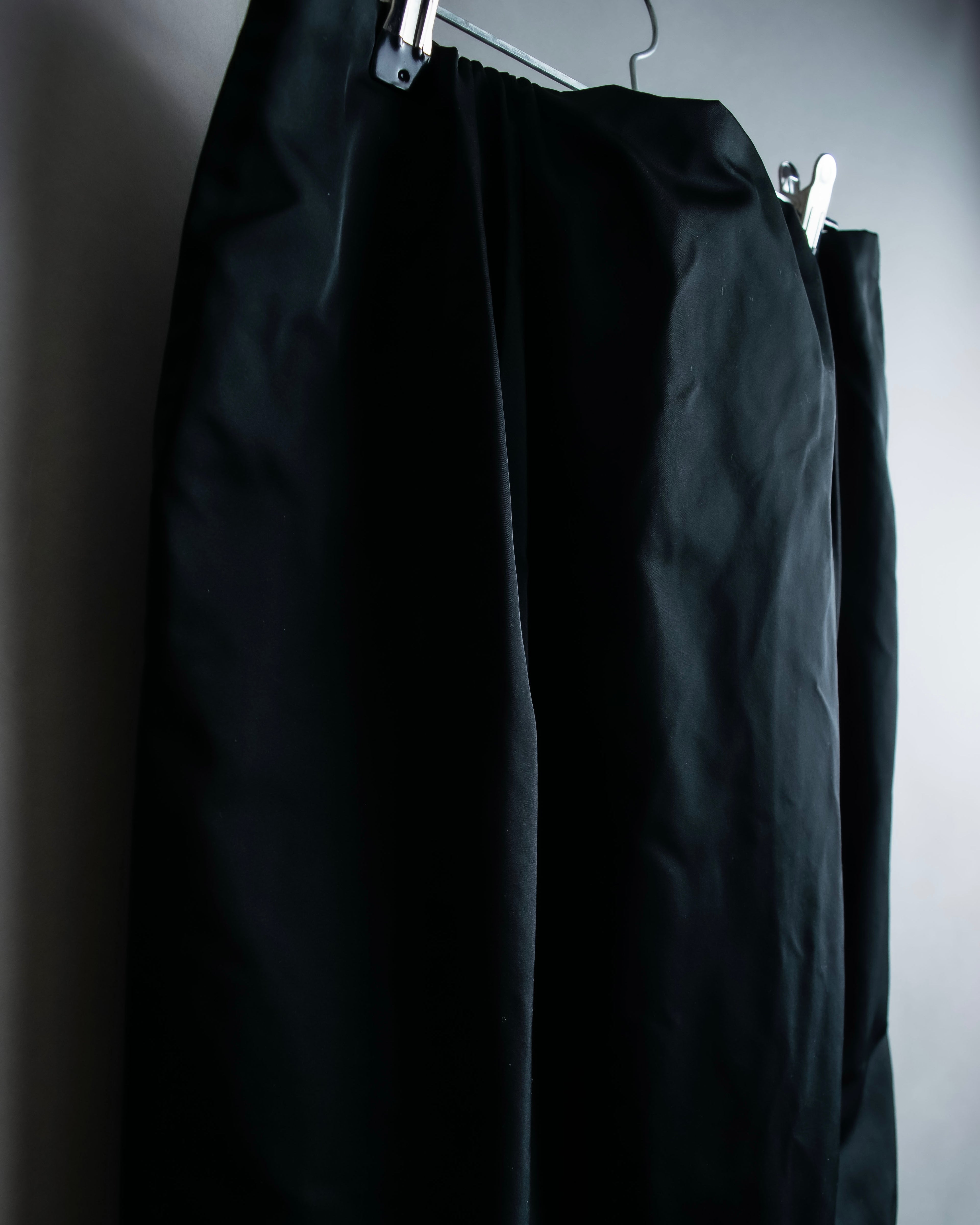 “JIL SANDER” Silk blended tight silhouette skirt