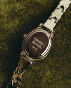 "Valentino Michelle" Vintage cameo secret quartz bracelet watch