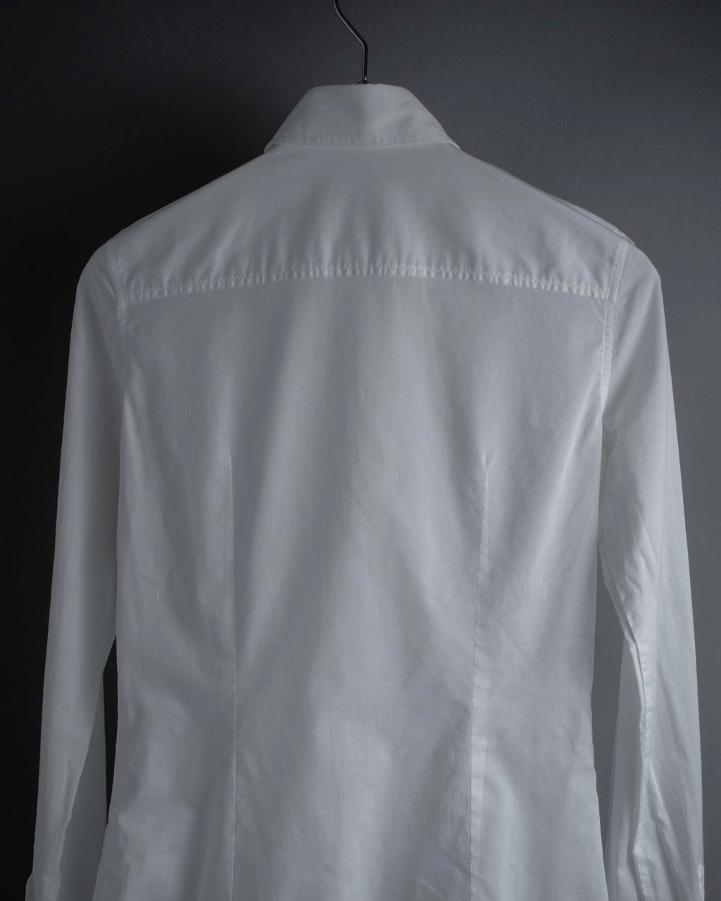 "Dolce & Gabbana" Tiered frill design white shirt