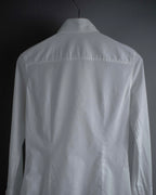 "Dolce & Gabbana" Tiered frill design white shirt