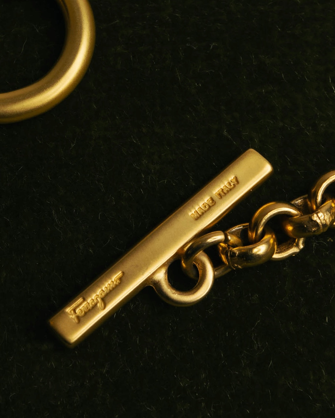 "Salvatore Ferragamo" 80's-90's Playful winter charm bracelet