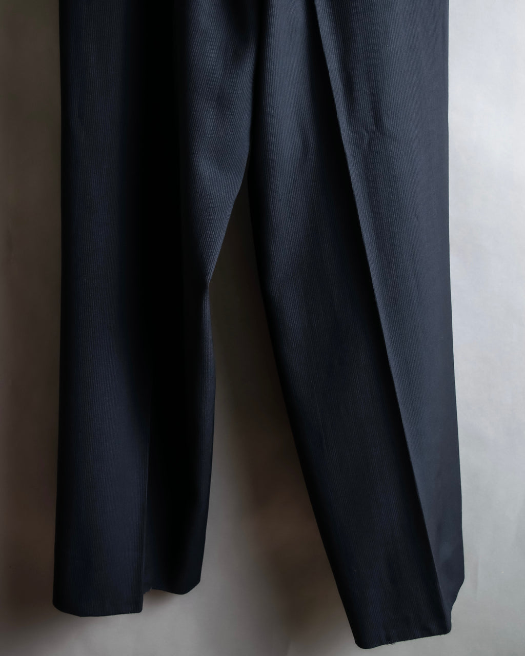 "GIORGIO ARMANI" Beautiful drape navy wool set up