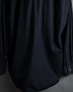 "HERMES" 90’s H-jacquard selier button shirt