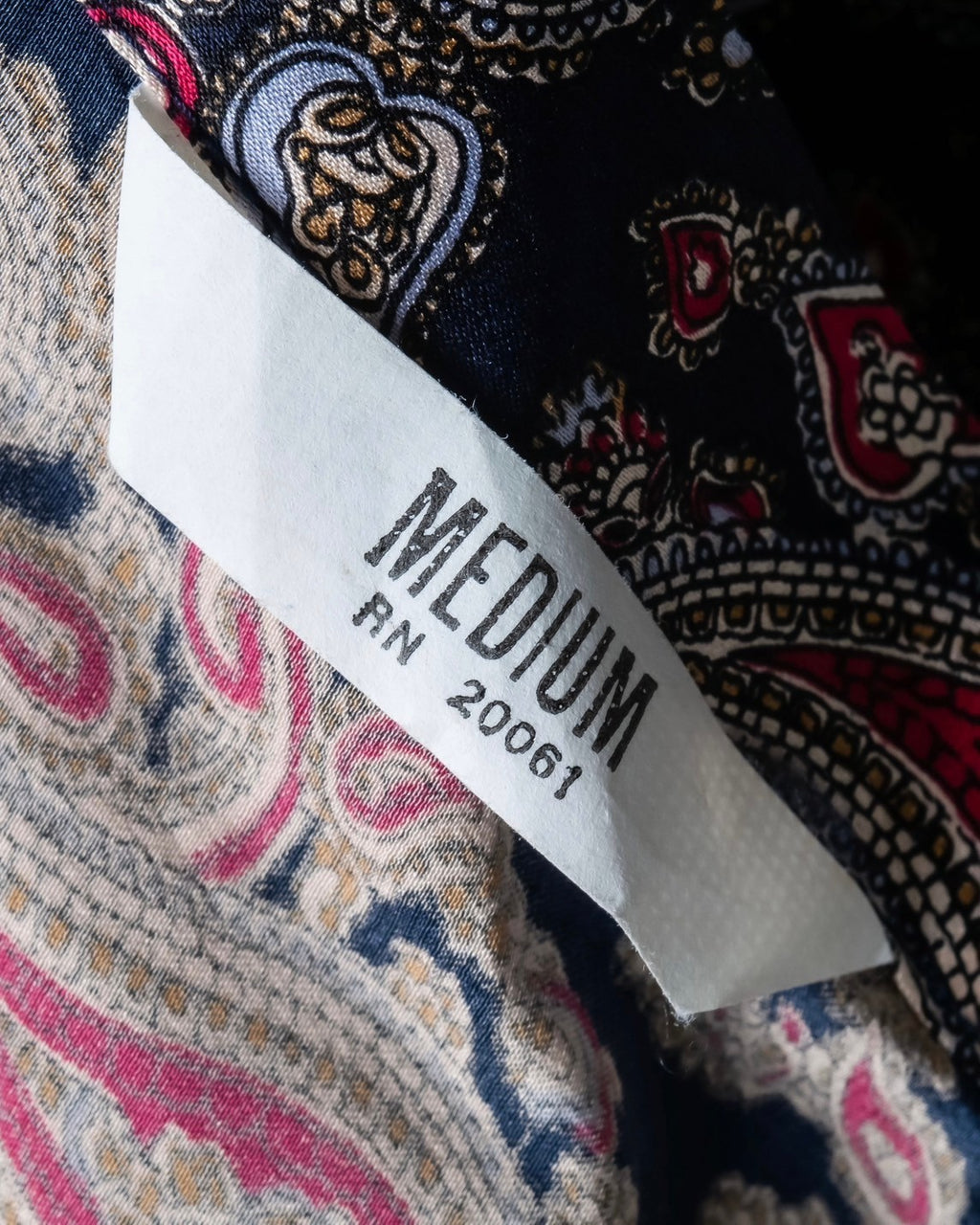 "Christian Dior" 100% silk paisley pajama set