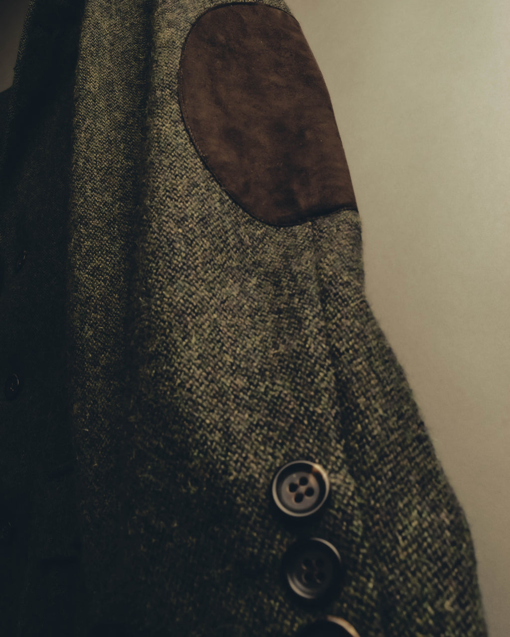 "BURBERRY LONDON" 00's-10's Classic wool tweed coat