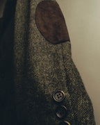 "BURBERRY LONDON" 00's-10's Classic wool tweed coat