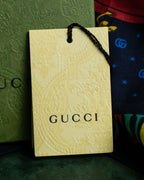 "GUCCI" Michele period Jetson collaboration silk scarf