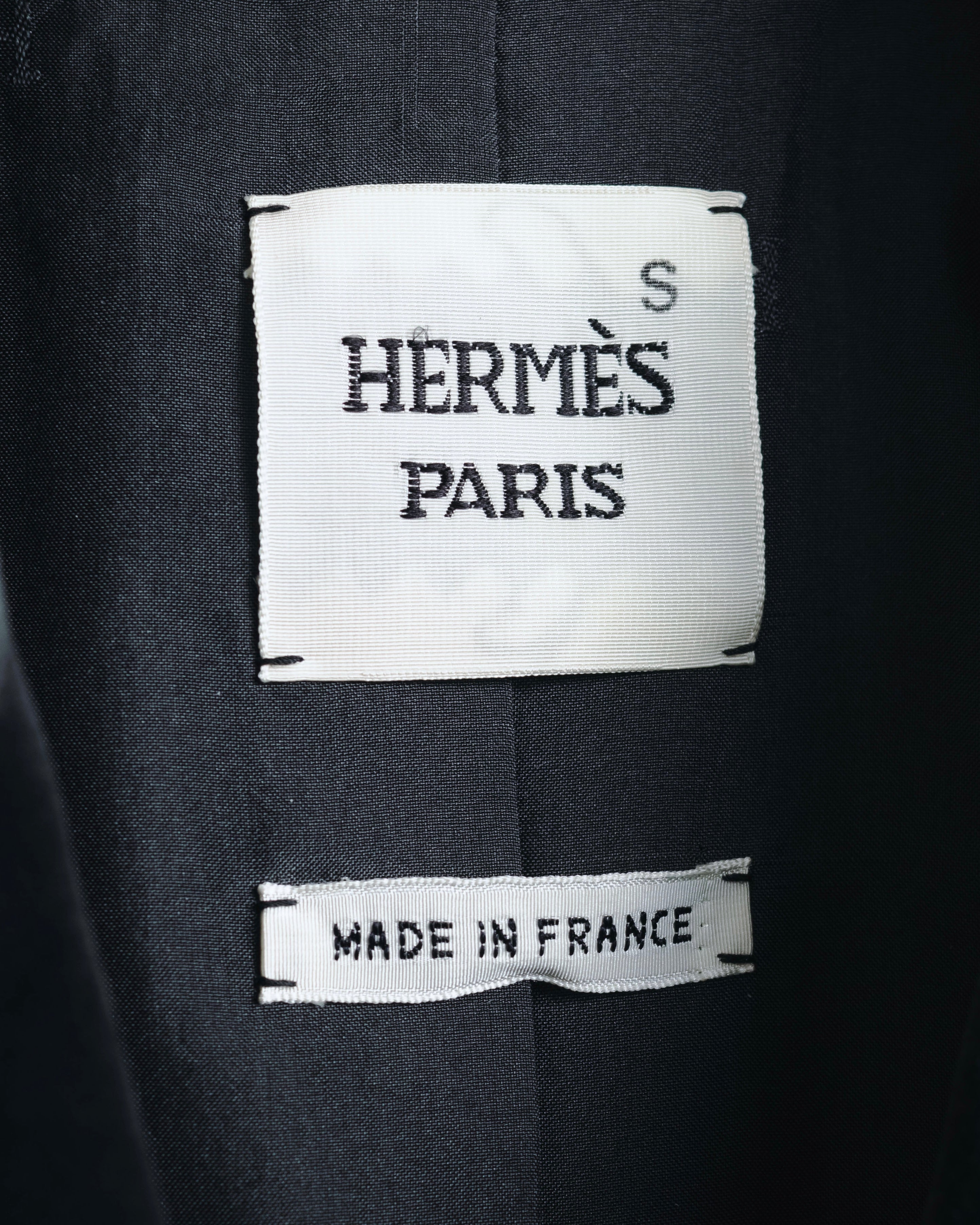 –SPECIAL– "HERMES"
00’s Velvet switchinglamb leather collar special tailored jacket