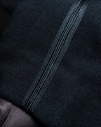 Vintage side line design wide tapered slacks