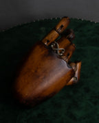 "Tiffany&Co" Double loving heart design silver ring