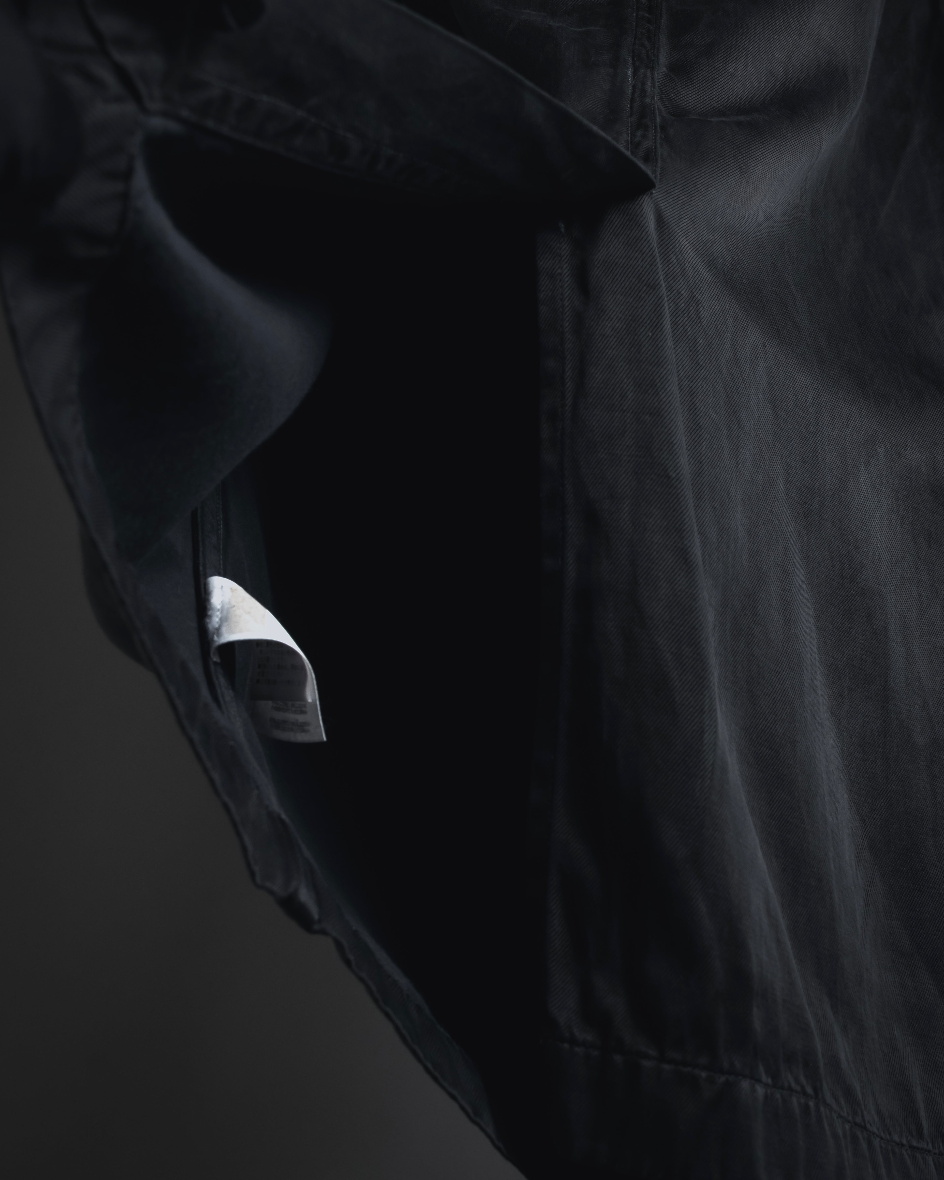 "DRIES VAN NOTEN" 10’s cupro-cotton satin long skirt