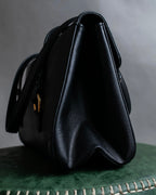 "Salvatore Ferragamo" Key-shaped Gancini motif design leather bag