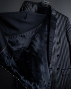 "Dolce & Gabbana" Silk design double-breasted tailored jacker