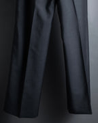 "Acne Studios" Button fly design wide straight slacks
