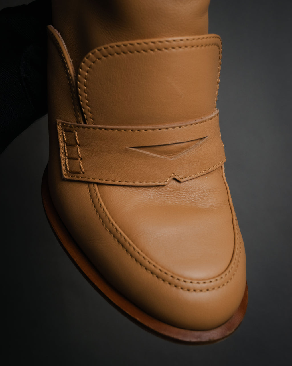 “LOEWE” 2010–2013 Penny loafer hybrid ankle boots