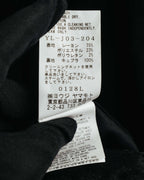-SPECIAL- "Y’s" 2025's Discharge printed velvet long coat