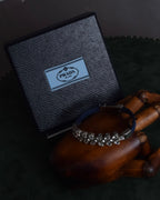 "PRADA" Petal motif crystal bracelet